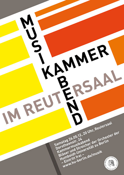 Kammermusik im Reutersaal, Mai 2012
